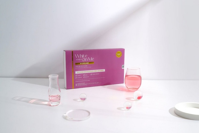 White On Me menghadirkan HI-COLLAME, premium collagen drink dengan formula unggulan dari Korea. (Dok. White On Me)