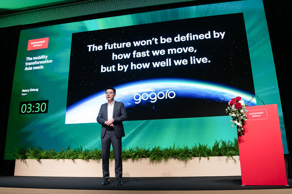 Taiwan&rsquo;s Battery Swapping Leader Gogoro Advances as a New Era of Urban Mobility at The Economist's Sustainability Week Asia